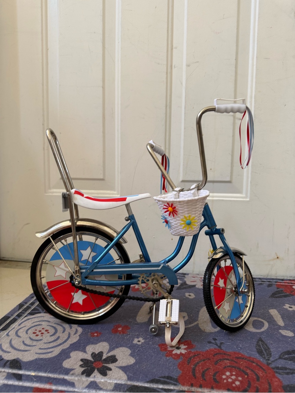 American Girl Julie  Bicycle with Star Wheel Covers